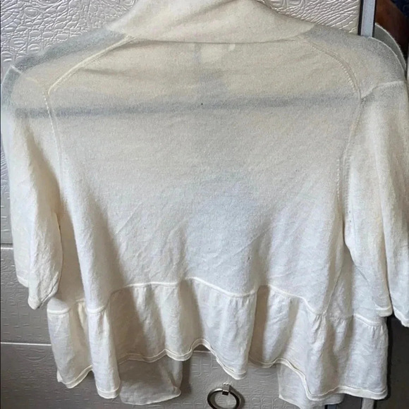 White + Warren Cashmere cardigan L - Picture 8 of 16